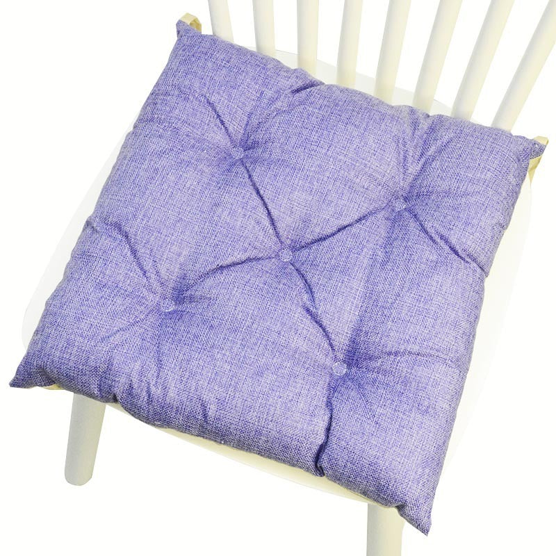 HKM-313043 Multicolor Linen Chair Cushion in Various Shapes and Colors