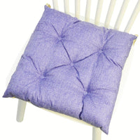 HKM-313043 Multicolor Linen Chair Cushion in Various Shapes and Colors