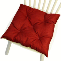 HKM-313043 Multicolor Linen Chair Cushion in Various Shapes and Colors