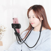 HKM-313043 Neck Hanging Lazy Phone Holder for Comfortable Viewing and Multi-Use Compatibility