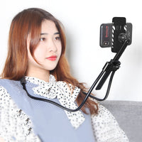 HKM-313043 Neck Hanging Lazy Phone Holder for Comfortable Viewing and Multi-Use Compatibility
