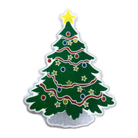 HKM-313107 Five-Pointed Star Snowflake LED Christmas Decoration Lights for Windows and Trees