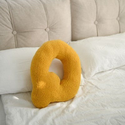 HKM-313107 Plush Alphabet Pillow Cushion for Home Decor and Photography Props