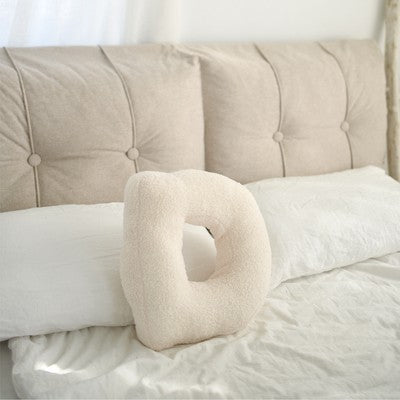 HKM-313107 Plush Alphabet Pillow Cushion for Home Decor and Photography Props