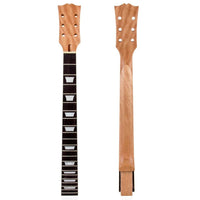 HKM-313171 Mahogany Electric Guitar Neck with Rosewood Fingerboard, 580g, 66cm x 8cm x 8cm