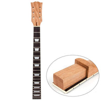 HKM-313171 Mahogany Electric Guitar Neck with Rosewood Fingerboard, 580g, 66cm x 8cm x 8cm