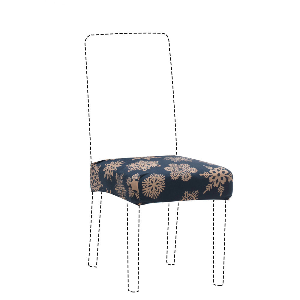 HKM-314195 Elegant Printed Elastic Chair Cover for Home - Multiple Styles and Colors Available