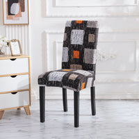 HKM-314195 Elegant Printed Elastic Chair Cover for Home - Multiple Styles and Colors Available