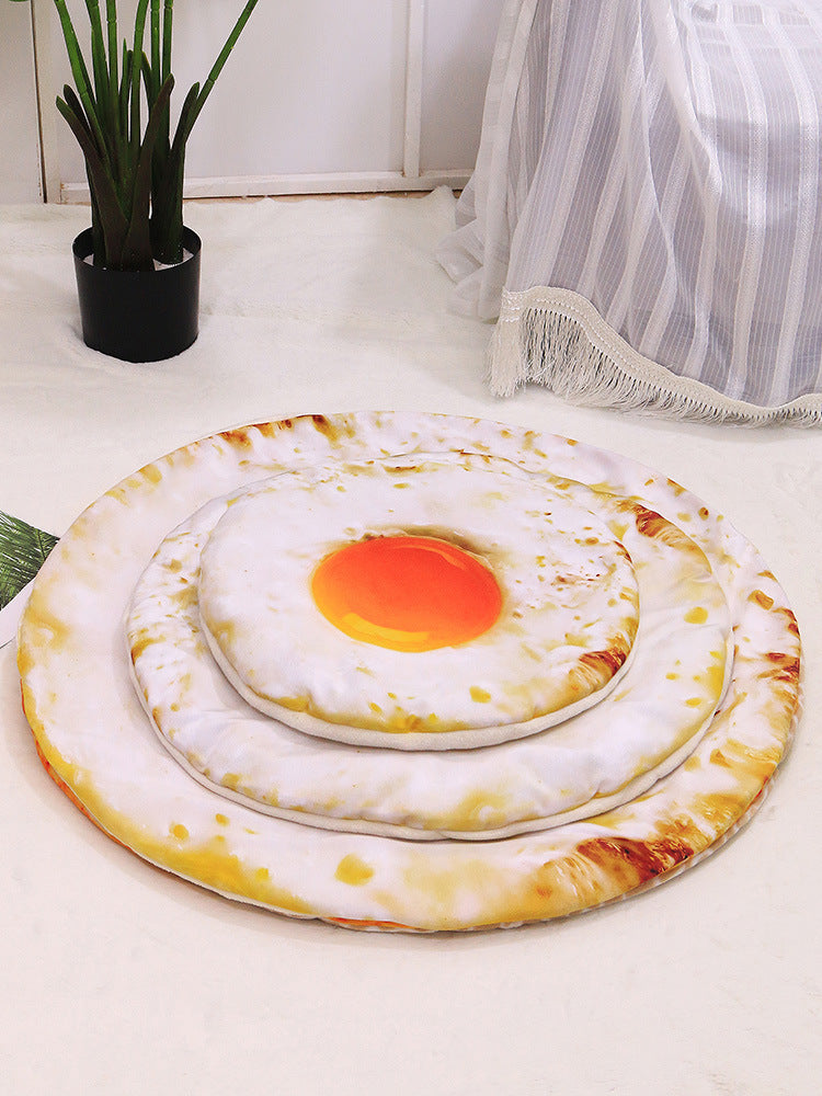 HKM-314259 Cozy 100% Cotton Heated Sleeping Mat for Cats and Dogs - Novelty Food Designs