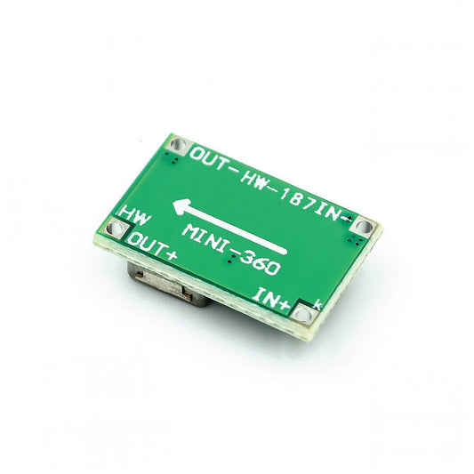 HKM-314323 Mini360 Ultra-Small DC-DC Synchronous Rectifier Buck Power Supply Module 4.75V-23V Input, 1.0V-17V Output