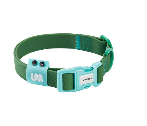 HKM-314323 Waterproof Dog Collar and Traction Rope with Chest and Back Support, Size M and S