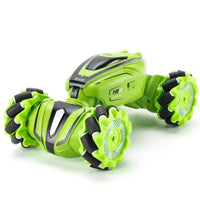 HKM-314387 Remote Control Stunt Twist Car with Lights and Music - 1:18 Scale Off-Road Climbing Vehicle, Indoor-Outdoor Fun