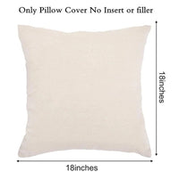 HKM-314515 Pineapple Print Linen Cushion Cover - Simple Modern Design, 45x45cm