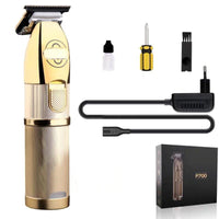 HKM-314707 Cordless Gold Hair Clipper - Dual-Purpose Power Supply, Model 2880