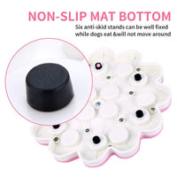 HKM-314771 Durable PP Dog Food Tray for Easy Feeding and Cleaning