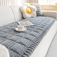 HKM-315027 Plush Non-slip Cushion for Autumn and Winter in Tranquility Colors