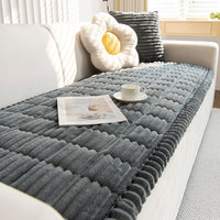 HKM-315027 Plush Non-slip Cushion for Autumn and Winter in Tranquility Colors