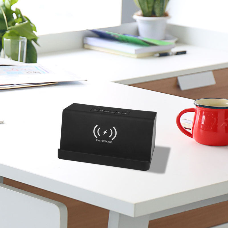 HKM-315027 Wireless Charging Bluetooth Speaker with 4000mAh Battery and 10m Range