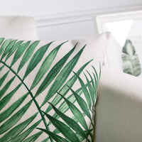 HKM-315347 Cactus Pattern Cushion Cover, 45x45 CM Polyester Decorative Pillow Case for Home and Office