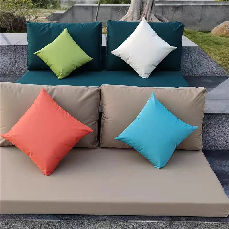 KTX-315475 Outdoor Waterproof Cushion Covers with Foam Inserts for Chairs