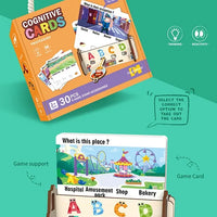 HKM-315795 Interactive Wooden Educational Toy Set for Kids – Enhance Thinking and Observation Skills