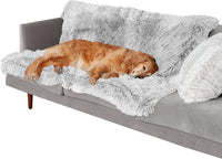 HKM-315923 Plush Double Layer Waterproof Dog Blanket - Thick and Cozy Pet Cushion