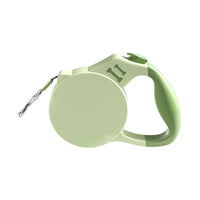HKM-316115 Automatic Retractable Handheld Pet Leash for Small and Medium Dogs in Green and Yellow