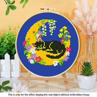 HKM-316115 Mushroom Embroidery DIY Kit with Various Cartoon Designs and Complete Accessories