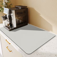 HKM-316179 Absorbent Square Drying Mat for Bar Counter and Kitchen Basin - Non-slip Water Draining Pad