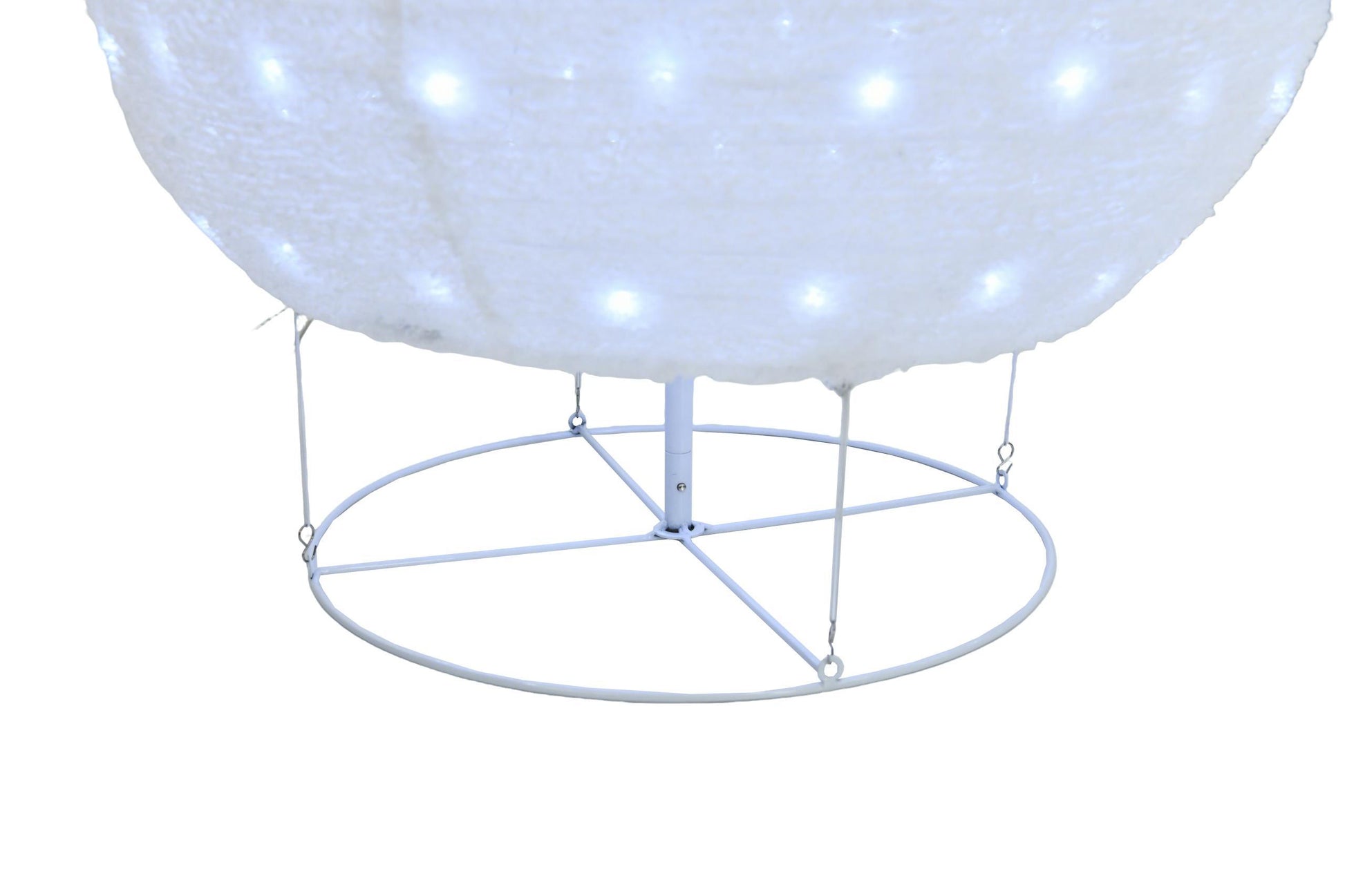 HKM-316243 Plush Snowman Lantern with Warm LED Lights for Indoor and Outdoor Holiday Decor