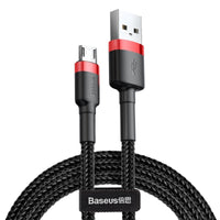 HKM-316307 Android Data Cable for Fast Charging - Compatible with Xiaomi Devices - Red, Gray, and Black Options