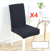 HKM-316499 Soft and Elastic Spandex Chair Cover for Home and Event Use, Fits Back 45-60 cm and Seat 40-50 cm