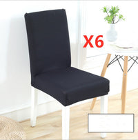 HKM-316499 Soft and Elastic Spandex Chair Cover for Home and Event Use, Fits Back 45-60 cm and Seat 40-50 cm