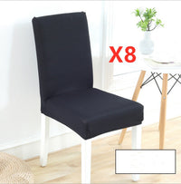 HKM-316499 Soft and Elastic Spandex Chair Cover for Home and Event Use, Fits Back 45-60 cm and Seat 40-50 cm