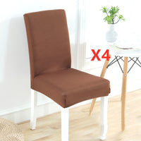 HKM-316499 Soft and Elastic Spandex Chair Cover for Home and Event Use, Fits Back 45-60 cm and Seat 40-50 cm