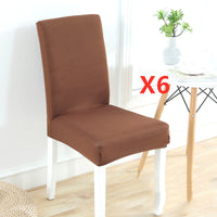 HKM-316499 Soft and Elastic Spandex Chair Cover for Home and Event Use, Fits Back 45-60 cm and Seat 40-50 cm