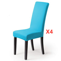HKM-316499 Soft and Elastic Spandex Chair Cover for Home and Event Use, Fits Back 45-60 cm and Seat 40-50 cm