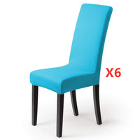 HKM-316499 Soft and Elastic Spandex Chair Cover for Home and Event Use, Fits Back 45-60 cm and Seat 40-50 cm