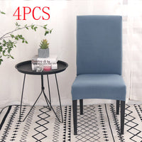 HKM-316499 Soft and Elastic Spandex Chair Cover for Home and Event Use, Fits Back 45-60 cm and Seat 40-50 cm