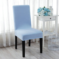 HKM-316499 Soft and Elastic Spandex Chair Cover for Home and Event Use, Fits Back 45-60 cm and Seat 40-50 cm