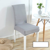 HKM-316499 Soft and Elastic Spandex Chair Cover for Home and Event Use, Fits Back 45-60 cm and Seat 40-50 cm