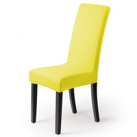 HKM-316499 Soft and Elastic Spandex Chair Cover for Home and Event Use, Fits Back 45-60 cm and Seat 40-50 cm