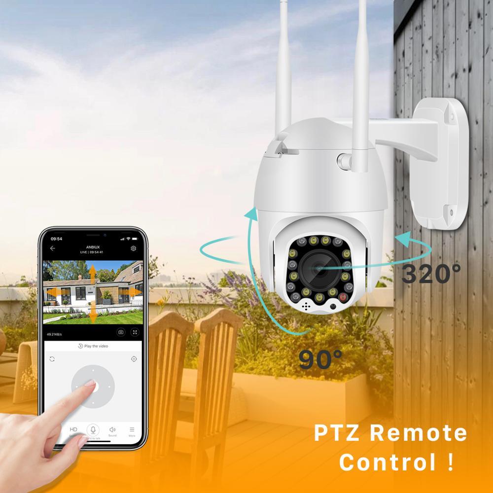 HKM-316627 Wireless WiFi Security Camera with 1080P Resolution and 20M Night Vision