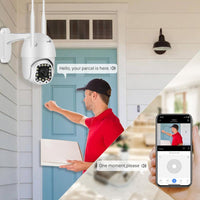 HKM-316627 Wireless WiFi Security Camera with 1080P Resolution and 20M Night Vision
