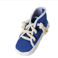 HKM-316755 Colorful Pet Simulation Sounding Toy Canvas Shoes for Playtime Fun