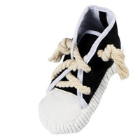 HKM-316755 Colorful Pet Simulation Sounding Toy Canvas Shoes for Playtime Fun