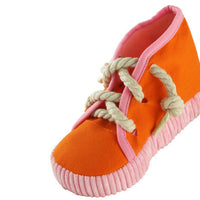 HKM-316755 Colorful Pet Simulation Sounding Toy Canvas Shoes for Playtime Fun