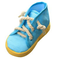 HKM-316755 Colorful Pet Simulation Sounding Toy Canvas Shoes for Playtime Fun