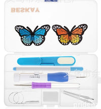 HKM-316947 Cross Stitch Tool Set: Single & Multiple Sizes - AC045, AC047, AC138, AC166, AC128, AC169, AC177 & Bamboo Options