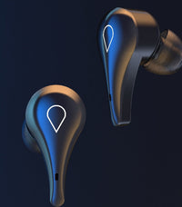 HKM-317011 Bluetooth 5.0 Wireless Sports Headset with Active Noise Reduction and Power Display